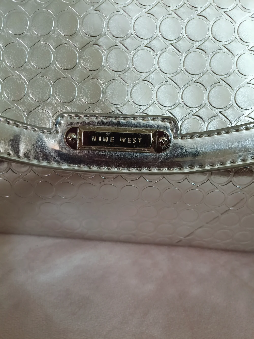 Nine West silver metallic